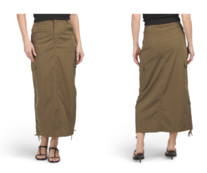 Cargo Maxi Skirt