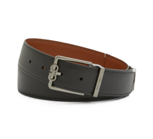 Men's Double Adjustable Reversible Leather Belt