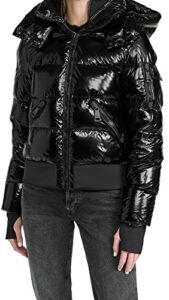 Sam. Women's Bungalow Jacket, Caviar, Black, S