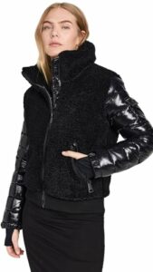 Sam. Women's Carson Bomber, Jet/black, S