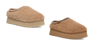 Tazz Maxi Curly Genuine Shearling Platform Slipper (women)