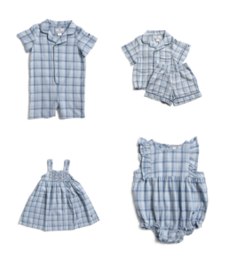 Kids Seafarer Tartan Sleep Collection