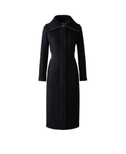 Clarice Long Double-face Wool Coat