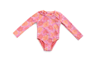 Infant Girl's Wave Chaser Surf One-piece Suit Size 3-24m