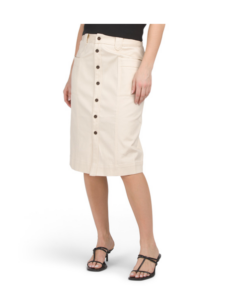 Colette Cotton Twill Skirt