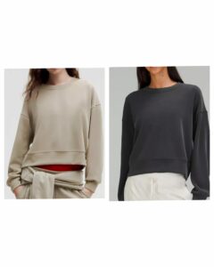 Softstreme Perfectly Oversized Cropped Crew