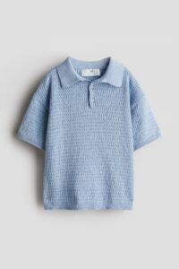 Cotton-knit Polo Shirt