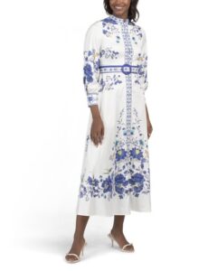 Long Sleeve Floral Maxi Dress