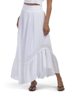 Tiered Maxi Skirt