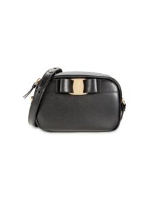 Leather Vara Bow Crossbody Bag