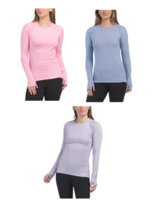 Long Sleeve Crewneck Top